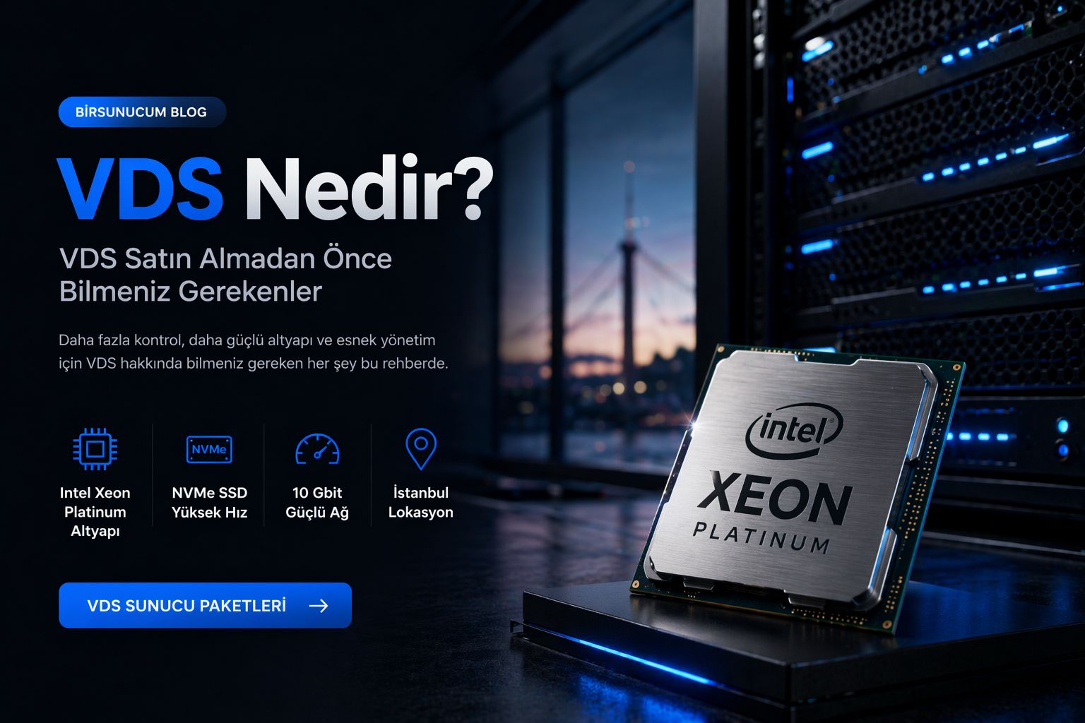 VDS Nedir? VDS Satın Almadan &Ouml;nce Bilmeniz Gerekenler &mdash; blog kapak g&ouml;rseli